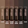 Maybelline Superfluff Volumizing Brow Mousse, All Day Tinted Brow Gel For Soft Full Brows, Deep Brown, 1 Count