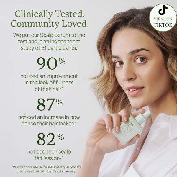 Divi Scalp Serum for Thinning Hair, 30ml – Clinically Tested, Nourishing Formula with Amino Acids, Caffeine & Rosemary Oil – Promotes Healthy Scalp & Fuller-Looking Hair, Reduces Oil & Product Buildup