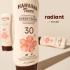 Hawaiian Tropic Sheer Touch Ultra Radiance Lotion Sunscreen SPF 30, 8oz | Hawaiian Tropic Sunscreen SPF 30, Sunblock, Broad Spectrum, Oxybenzone-Free, 8oz