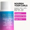 Pacifica Pineapple Curls Shampoo & Conditioner Set – Curl Defining Hair Care for Curly & Coily Hair, Enhances Bounce & Reduces Frizz Sulfate Free Clean Beauty Vegan & Cruelty-Free Dermatologist Tested