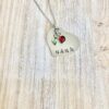 Nana Necklace Grandchild Necklace Personalized Necklace Personalized Jewelry Handstamped Necklace Birthstone Necklace Mothers Day Gift