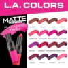 L.A. COLORS Matte Lipstick, In Love CML463