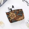 Makeup Bag for Women Cosmetic Bags Set of Ornate Floral Travel Toiletry Bag Cute Zipper Make Up Bags Large Capacity Makeup Case Organizer Portable Makeup Pouch for Travelling Gift