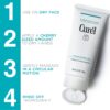 Curel Japanese Skin Care Makeup Cleansing Gel, Waterproof Eye Makeup Remover and Gentle Facial Cleanser for Dry, Sensitive Skin, Step 1 of 2, 4.5 Oz
