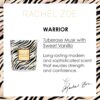 Rachel Zoe Warrior Scented Candle - with Fruity, Floral Perfume Oil Fragrance - 45 Hour Burn - Jar Candles with Soy Wax and Cotton Wick - 6.3 oz