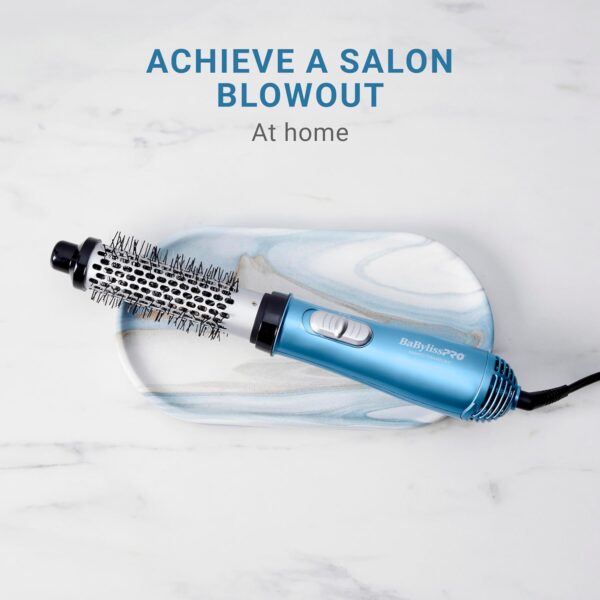 BaBylissPRO 1 1/4" Soft Bristle Hot Air Brush for Hair Styling