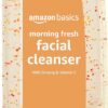 Amazon Brand - Solimo Morning Fresh Facial Cleanser with Ginseng and Vitamin C, 8 fl oz