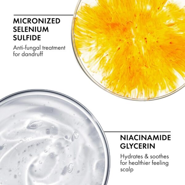 Dercos Selenium Sulfide Anti Dandruff Shampoo, Dry Scalp Treatment and Itch Relief. Prescription Strength Comparable to 2% Ketoconazole, for Mild to Severe Dandruff-Prone Hair & Flaky, Itchy Scalps