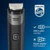 Philips Norelco Multigroom 5000 Series, All-in-One Trimmer, Beard Trimmer and Hair Clipper, 18-Piece Men's Grooming Kit for Beard, Face, Nose, Ear, Body, with Titanium Blades, Travel Pouch, MG5970/49