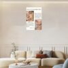 Microdermabrasion Vs Chemical Peel Poster (3) Canvas Print Wall Art Decoration Living Room Office Bedroom Aesthetic 20x30inch(50x75cm) Unframe-style