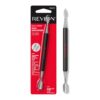 Revlon Expert Dual-Ended Nail Groomer, Stainless Steel Manicure Tool, Clean Under Fingernails and Lift Cuticles, 1 Count