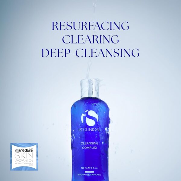 iS CLINICAL Cleansing Complex, 3in1 Gentle deep pore cleanser Face Wash and Makeup remover, Helps Acne-Prone skin