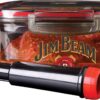 Jim Beam Vacuum Seal Marinade Box, Air Sealed Pump, Removes air from the Marinade Box, Speedy Marination Process, Barbecue and Grilling Marinator, Perfect Marination of Beef, Chicken and Fish