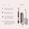 WUNDERBROW Eyebrow Gel, Waterproof, Smudgeproof, Lasts for Days, Shade: Brunette, Vegan and Cruelty-Free