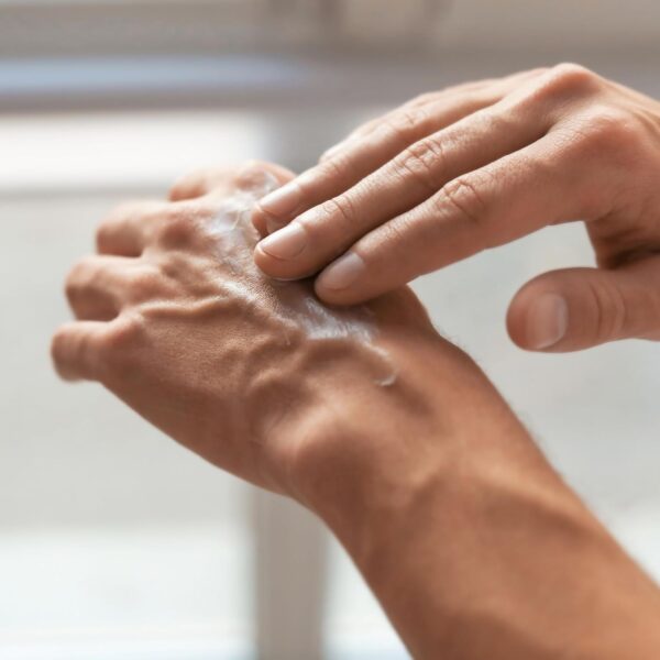 Dionis Goat Milk Skincare Men's Hand Cream Gift Set - Unscented (Fragrance Free) & for Men (Scented) Lotions - Soothe & Relieve Dry, Itchy Hands - Deeply Moisturize & Restore Skin, 2 1 oz Tubes