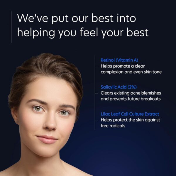 PCA SKIN Intensive Clarity Treatment - 0.5% Pure Vitamin A Retinol & 2% Salicylic Acid Face Serum for Acne-Prone Skin (1 oz)