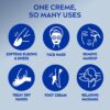 NIVEA Creme Face, Hand and Body Moisturizer Cream, Rich Body Cream for Dry Skin with Provitamin B5, Fast-Absorbing and Non-Comedogenic, For Daily Use on All Skin Types, 16 Oz Jar
