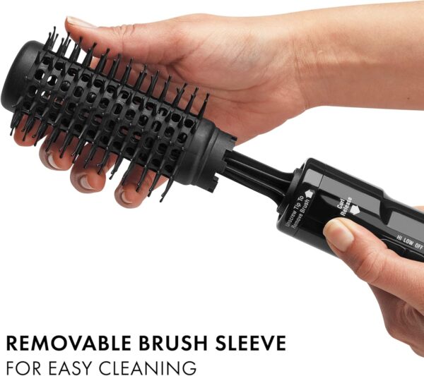 HOT TOOLS Pro Artist Hot Air Styling Brush | Style, Curl and Touch Ups (1-1/2”)