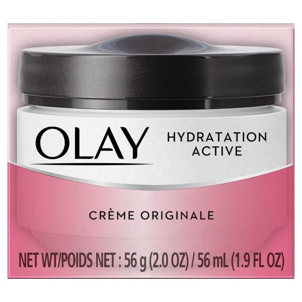 Olay Active Hydrating Cream Face Moisturizer, 1.9 fl oz