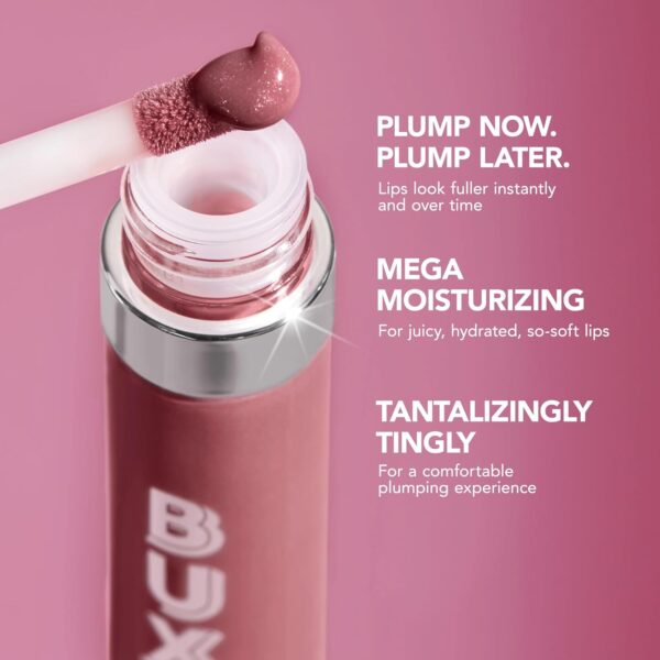 BUXOM Full-On Plumping Lip Polish, Tinted Lip Plumper Gloss, Plumping Formula with Peptides & Vitamin E, Moisturizing Lip Plumping Gloss