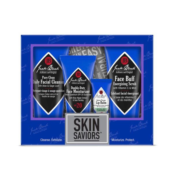 Jack Black Set for Men – Mens Skin Care Kit, Mens Skincare Gift Set