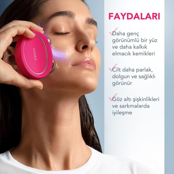 FOREO BEAR 2 Set - Skin Care Set - Microcurrent Facial Device+ SUPERCHARGED SERUM 2.0,1 fl oz+ SUPERCHARGED HA+PGA Triple Action Intense Moisturizer,0.5 fl oz- Anti Aging- Skin Care Tools