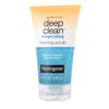 Neutrogena Deep Clean Invigorating Foaming Daily Exfoliating Facial Scrub with Glycerin, Gentle, Cooling & Exfoliating Gel Face Wash to Remove Impurities, Dirt, Oil & Makeup, 4.2 fl. oz