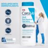 CeraVe 2 In 1 Hydrating Anti Dandruff Shampoo And Conditioner, 1% Pyrithione Zinc Dandruff Treatment, Color Safe & Sulfate Free Shampoo And Conditioner, Helps Eliminate Dandruff & Relieve Itchy Scalp