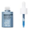 e.l.f. SKIN Youth Boosting Blue-ty Sleep Night Oil, Gentle Overnight Face Oil, Treats Fine Lines & Uneven Texture, Lightweight, Vegan & Cruelty-Free
