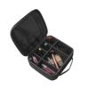 Scünci by Conair Makeup Beauty Case, Makeup Train Case, Makeup Bag, Travel Organizer for Women, Black