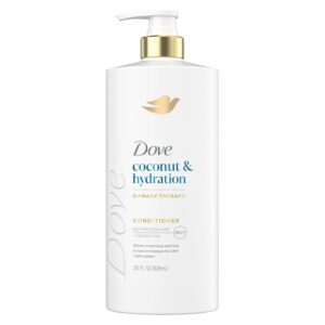 Dove Conditioner Coconut & Hydration for Dry Hair with Bio-Protein Care Technology and Coconut Oil 28 Fl Oz