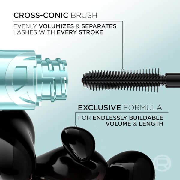 L'Oreal Paris Paradise Big Deal Waterproof Mascara, Volumizing and Lengthening Formula, Buildable, Clump Resistant, Black Mascara, 0.33 Fl Oz