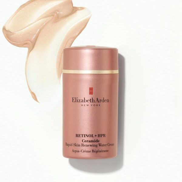 Elizabeth Arden Retinol Serum Wrinkle Filler + HPR Next Generation Retinoid, Ceramide, and Peptide Rapid Skin Renewing Water Day and Night Cream for Face and Neck