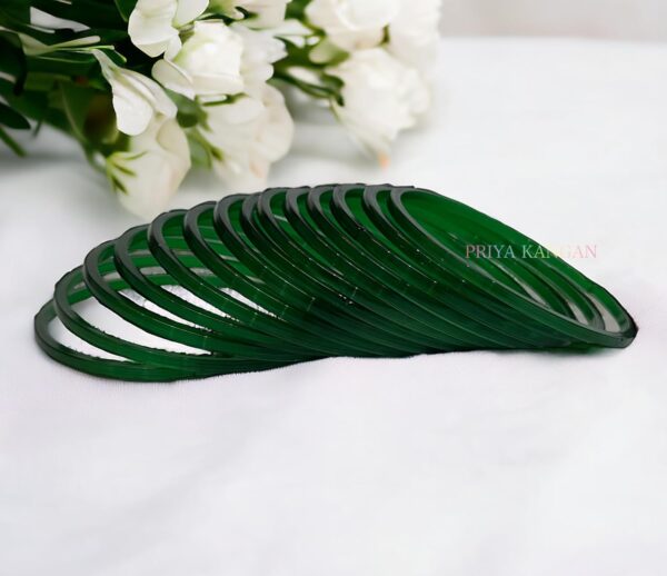 Adorable Plane Trans Shining Colourfull Indian Glass Bangles kanch chudi for Women & Girls