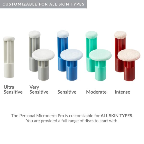 PMD Personal Microderm Pro - At-Home Microdermabrasion Machine with Kit for Face & Body - Exfoliating Crystals and Vacuum Suction for Fresh and Radiant Skin - High & Low Speed Options