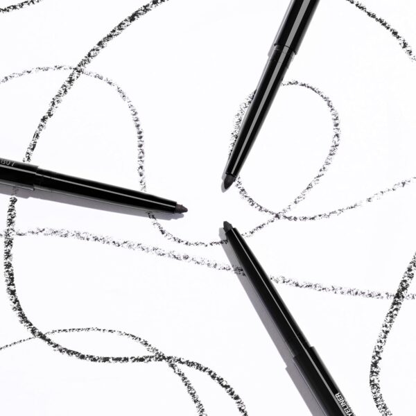 wet n wild Mega Last Breakup Proof Retractable Eyeliner - Ultra-Fine Brush, Waterproof,16-Hour Long-Lasting Wear - Cruelty-Free & Vegan - Black