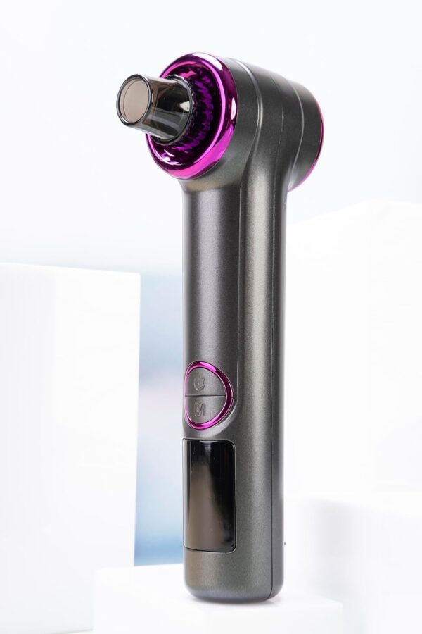 Fabufabu Blackhead Remover Pore Vacuum,Upgraded Facial Pore Cleaner,Electric Comedone Whitehead Extractor Tool-3 Suction Power,5 Probes,USB Rechargeable Blackhead Vacuum Kit for Women & Men