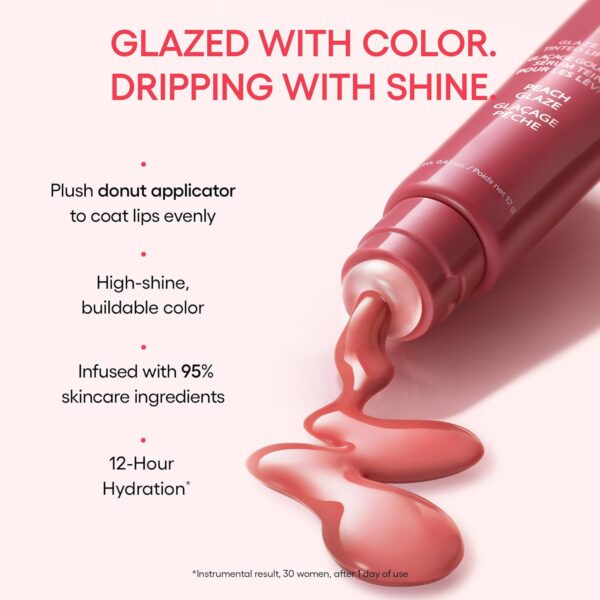 LANEIGE Glaze Craze Tinted Lip Serum: Plumping, Nourishing Hydration with Polypeptide