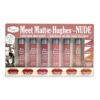 theBalm Meet Matt(e) Hughes Set of 6 Mini Long-Lasting Liquid Lipsticks, 0.04 Ounce (Pack of 6)