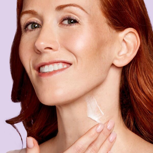 EXUVIANCE AGE REVERSE+ Toning and Firming Neck Cream, Tightens Fine Lines and Wrinkles, Evens Tone, Anti-Aging Décolletage Moisturizer with Advanced Peptide Formula, Bakuchiol, Vitamin E, 4.4 oz