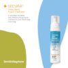 Smith+Nephew SECURA◊ Total Body Foam Cleanser, Foaming Waterless Body Cleanser, No- Rinse Skin Cleanser with Pump Dispenser, 8.5 Ounces