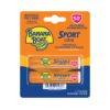 Banana Boat Sport Ultra SPF 50 Lip Sunscreen 2 Pack | SPF Lip Balm, Banana Boat Sunscreen for Lips, Beach Essentials, Beach Necessities, Summer Essentials, Sun Care, Sunblock for Lips, Twin Pack