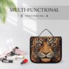 Hanging Toiletry Bag for Women Men Portable Waterproof Makeup Bag Organizer New Year Tiger Logo Design Travel Toiletry Bag