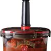 Jim Beam Vacuum Seal Marinade Box, Air Sealed Pump, Removes air from the Marinade Box, Speedy Marination Process, Barbecue and Grilling Marinator, Perfect Marination of Beef, Chicken and Fish
