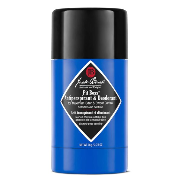Jack Black Pit Boss Antiperspirant & Deodorant Men - 2.75 oz - Mens Deodorant for Sensitive Skin