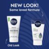 NIVEA MEN Sensitive Face Wash with Vitamin E and Chamomile Extract, No Drying Alcohol, Gentle Face Wash for Men with Sensitive Skin, 5 Fl Oz Tube