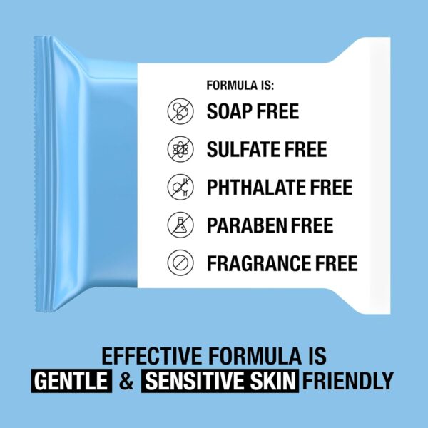 Neutrogena Fragrance-Free Makeup Remover Cleansing Towelette Singles, Individually-Wrapped Daily Face Wipes to Remove Dirt, Oil, Makeup & Waterproof Mascara for Travel & On-the-Go, 20 ct (Pack of 6)