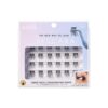 KISS Falscara DIY Eyelash Extension Lengthening Wisps - Featherlight Synthetic Reusable Artificial Eyelashes Multipack of 24 Mini Lash Clusters for that Authentic Eyelash Extension Look