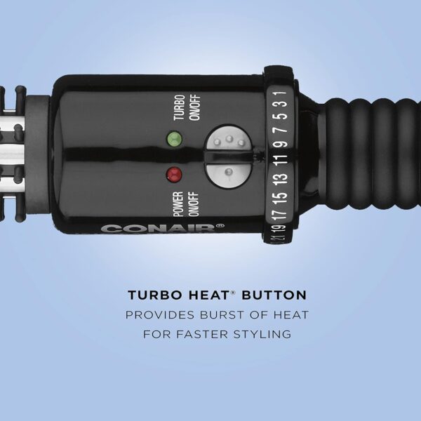 Conair Instant Heat Curling Iron Brush, 3/4-Inch Barrel - For Use On Short Hair