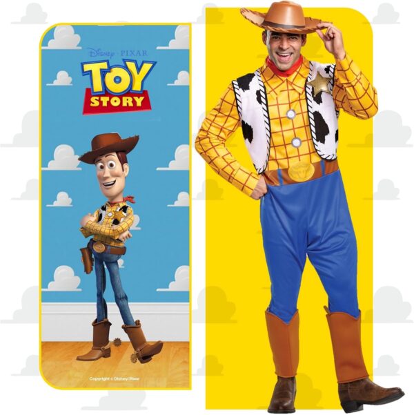 Disguise mens Disney Pixar Toy Story and Beyond Woody Classic Costume
